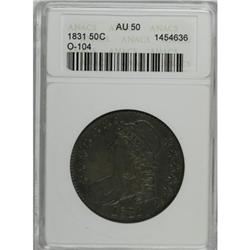 1831 50C AU50 ANACS