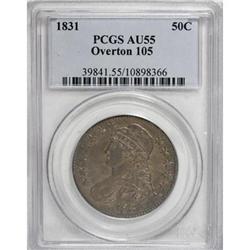 1831 50C AU55 PCGS