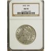 Image 1 : 1832 50C Small Letters AU55 NGC
