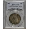 Image 3 : 1834 50C Small Date, Small Letters AU58 PCGS