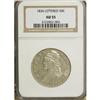 Image 1 : 1836 50C Lettered Edge AU55 NGC
