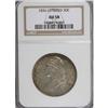 Image 1 : 1836 50C Lettered Edge AU58 NGC