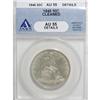 Image 1 : 1846 50C Medium Date AU55 ANACS