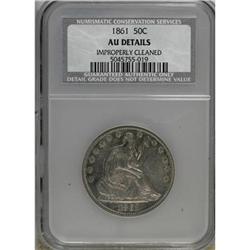 1861 50C AU50 CSN