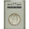 Image 1 : 1892 50C AU58 ANACS
