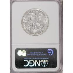 1917-D 50C Obverse AU58 NGC