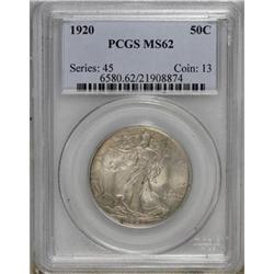 1920 50C MS62 PCGS