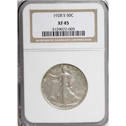 1928-S 50C XF45 NGC