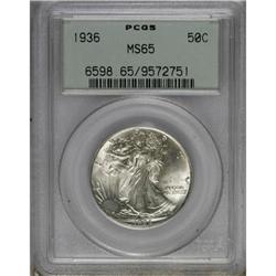 1936 50C MS65 PCGS