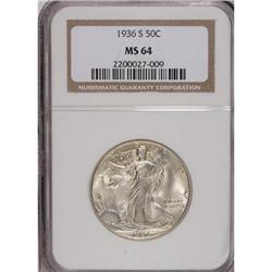 1936-S 50C MS64 NGC