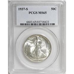 1937-S 50C MS65 PCGS