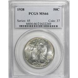 1938 50C MS66 PCGS