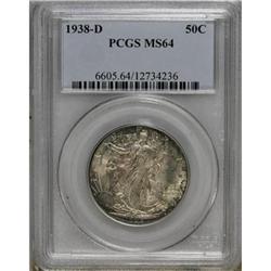 1938-D 50C MS64 PCGS