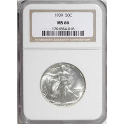 1939 50C MS66 NGC