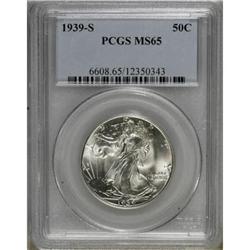 1939-S 50C MS65 PCGS