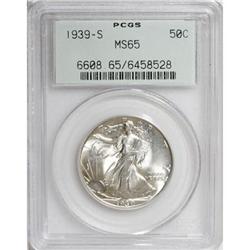 1939-S 50C MS65 PCGS