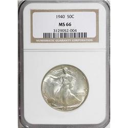 1940 50C MS66 NGC