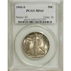 1941-S 50C MS64 PCGS