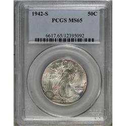 1942-S 50C MS65 PCGS
