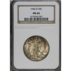 1944-D 50C MS66 NGC