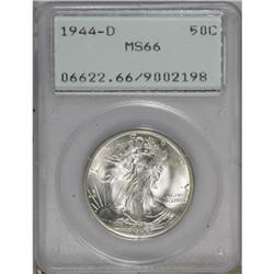 1944-D 50C MS66 PCGS