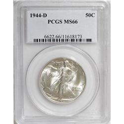 1944-D 50C MS66 PCGS