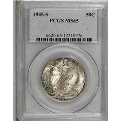 1945-S 50C MS65 PCGS