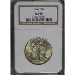 1946 50C MS66 NGC