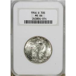 1946-D 50C MS66 NGC