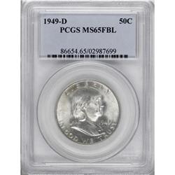 1949-D 50C Full Bell Lines MS65 PCGS