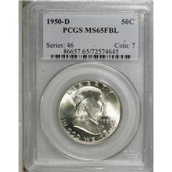 1950-D 50C Full Bell Lines MS65 PCGS