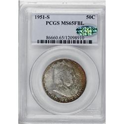 1951-S 50C Full Bell Lines MS65 NGC