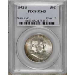 1952-S 50C MS65 PCGS