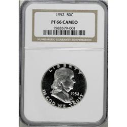 1952 50C Cameo PR66 NGC