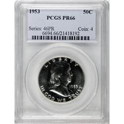 1953 50C PR66 PCGS