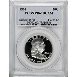 1961 50C Deep Cameo PR67 PCGS