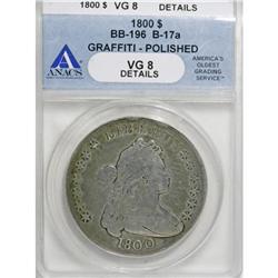 1800 $1 VG8 ANACS