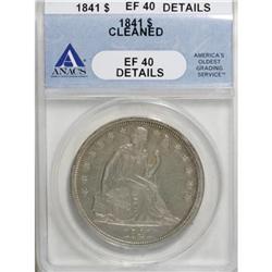1841 $1 XF40 ANACS