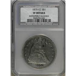 1870-CC $1 VF20 CSN