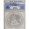 Image 1 : 1871 $1 AU53 ANACS