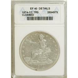 1874-CC T$1 XF40 ANACS