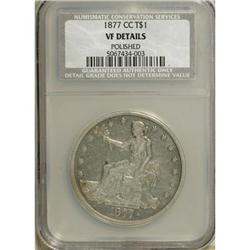 1877-CC T$1 VF20 CSN