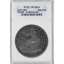 1875 T$1 PR60 ANACS