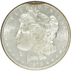 1878 8TF $1 MS63 NGC
