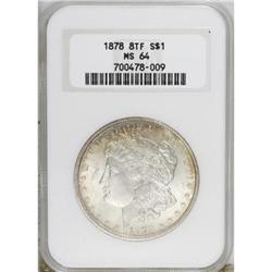 1878 8TF $1 MS64 NGC
