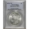 1878 7TF $1 Reverse of 1878 MS64 PCGS