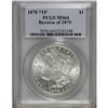 Image 1 : 1878 7TF $1 Reverse of 1879 MS64 PCGS