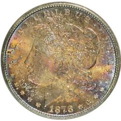 1878 7TF $1 Reverse of 1879 MS64 NGC