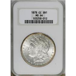 1878-CC $1 MS64 NGC