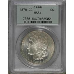 1878-CC $1 MS64 PCGS